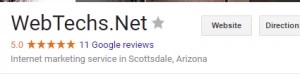 Google Maps Marketing Reviews - 11 5 star Reviews On Google Maps Listing